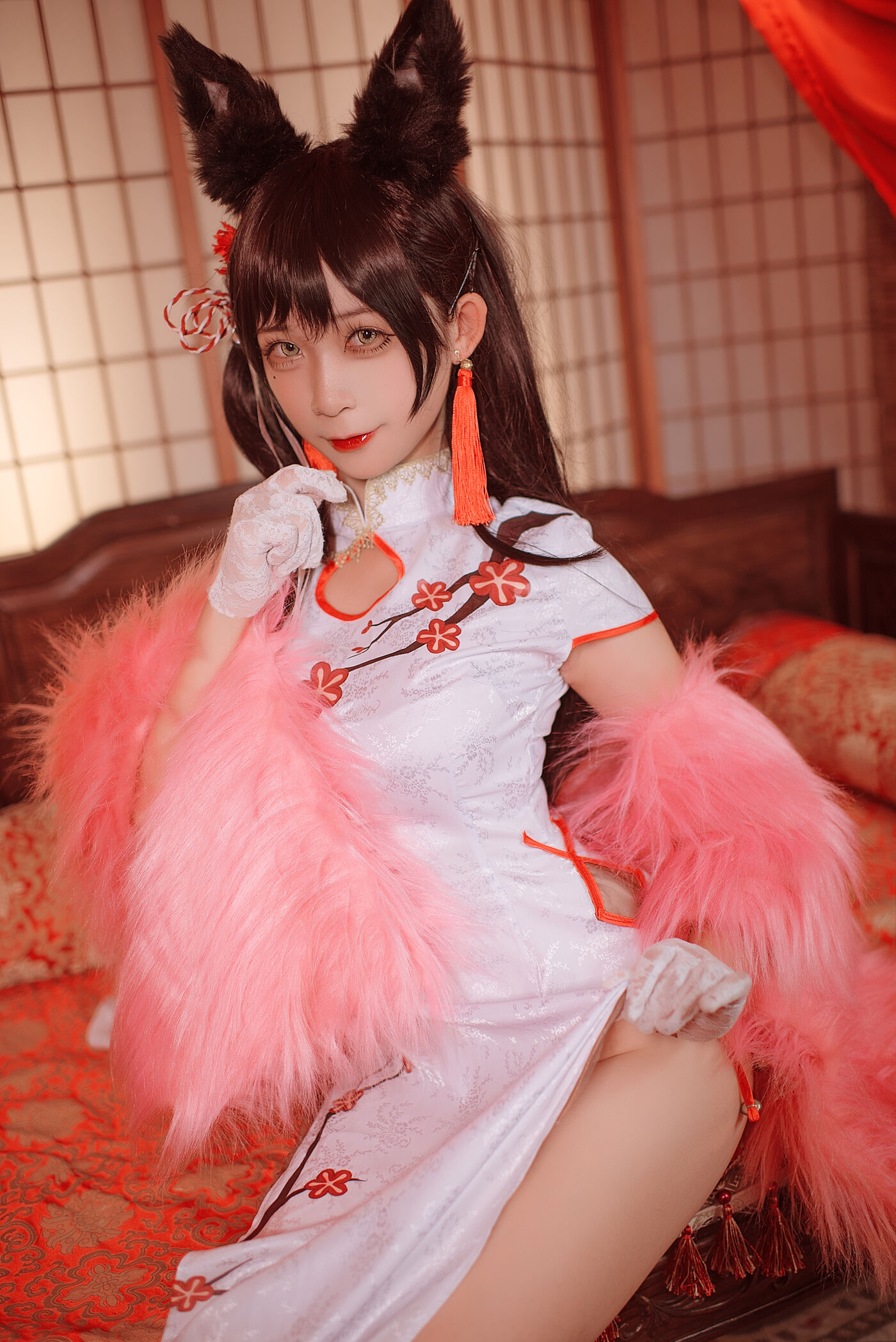 樱落酱 NO.005 爱宕新春旗袍 [16P]插图5